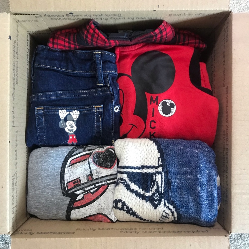Toddler Boy 3T Winter Disney Mystery Box - 5 Piece